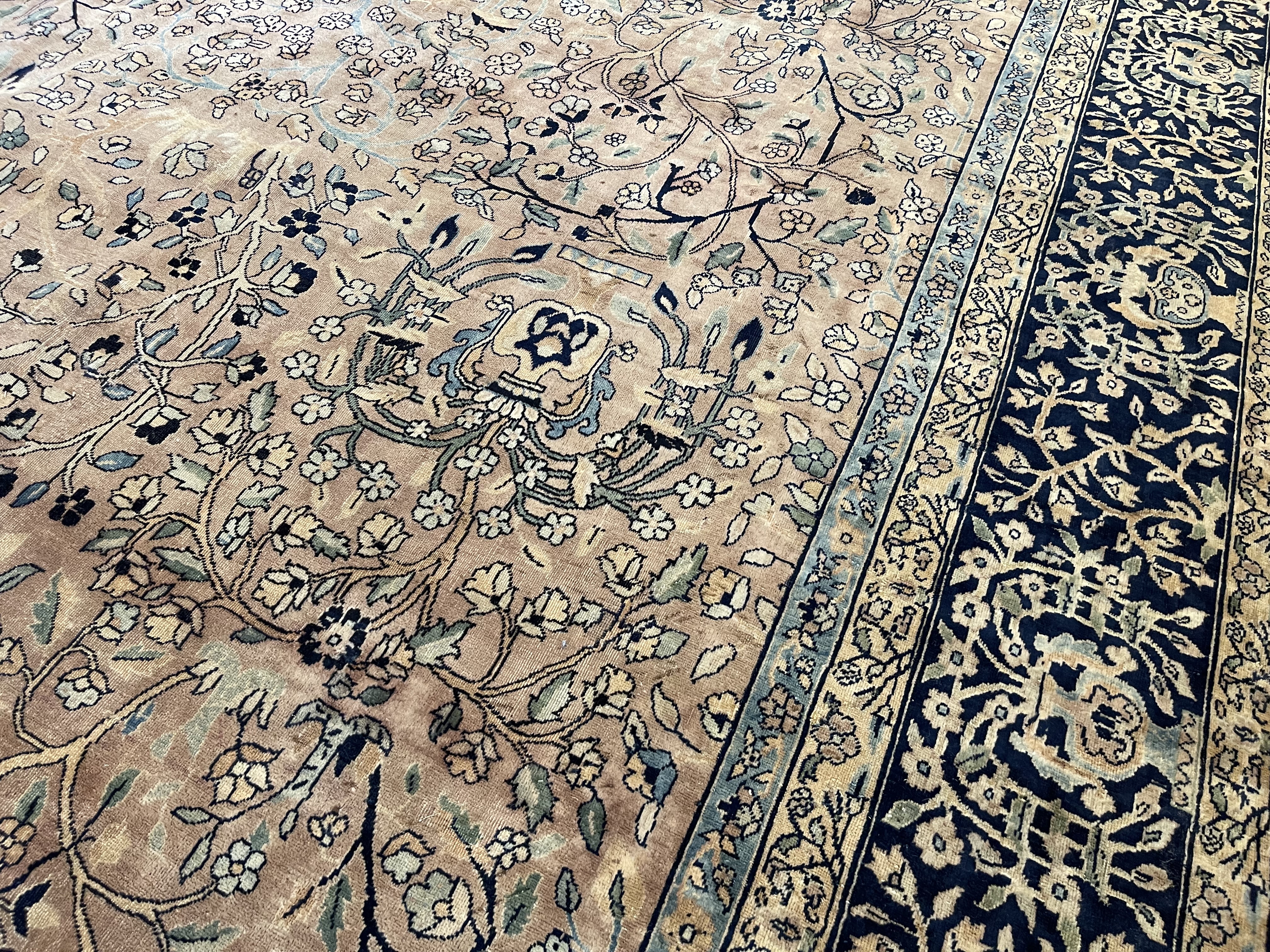Vintage kirman Carpet - # 78310