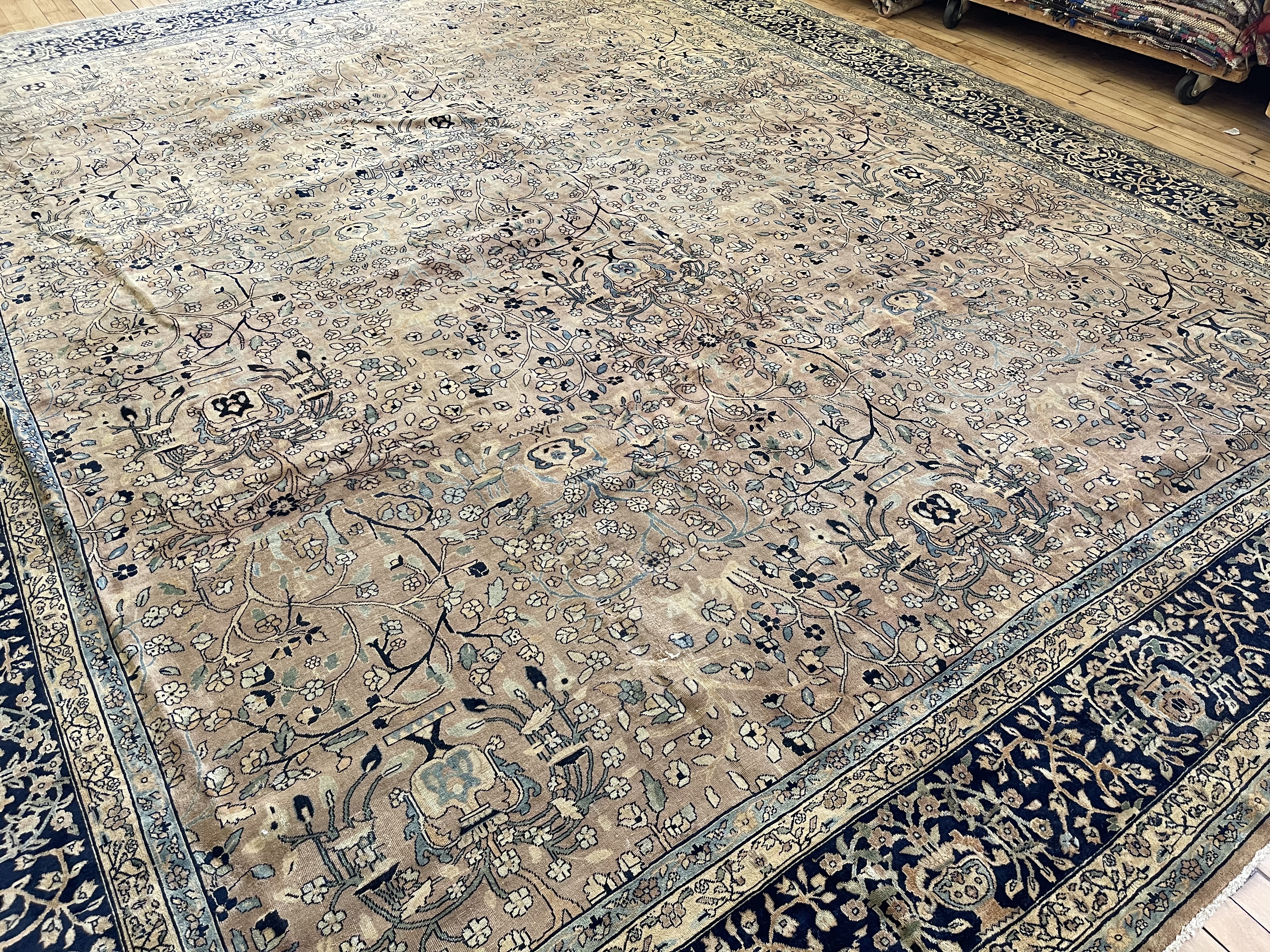 Vintage kirman Carpet - # 78310