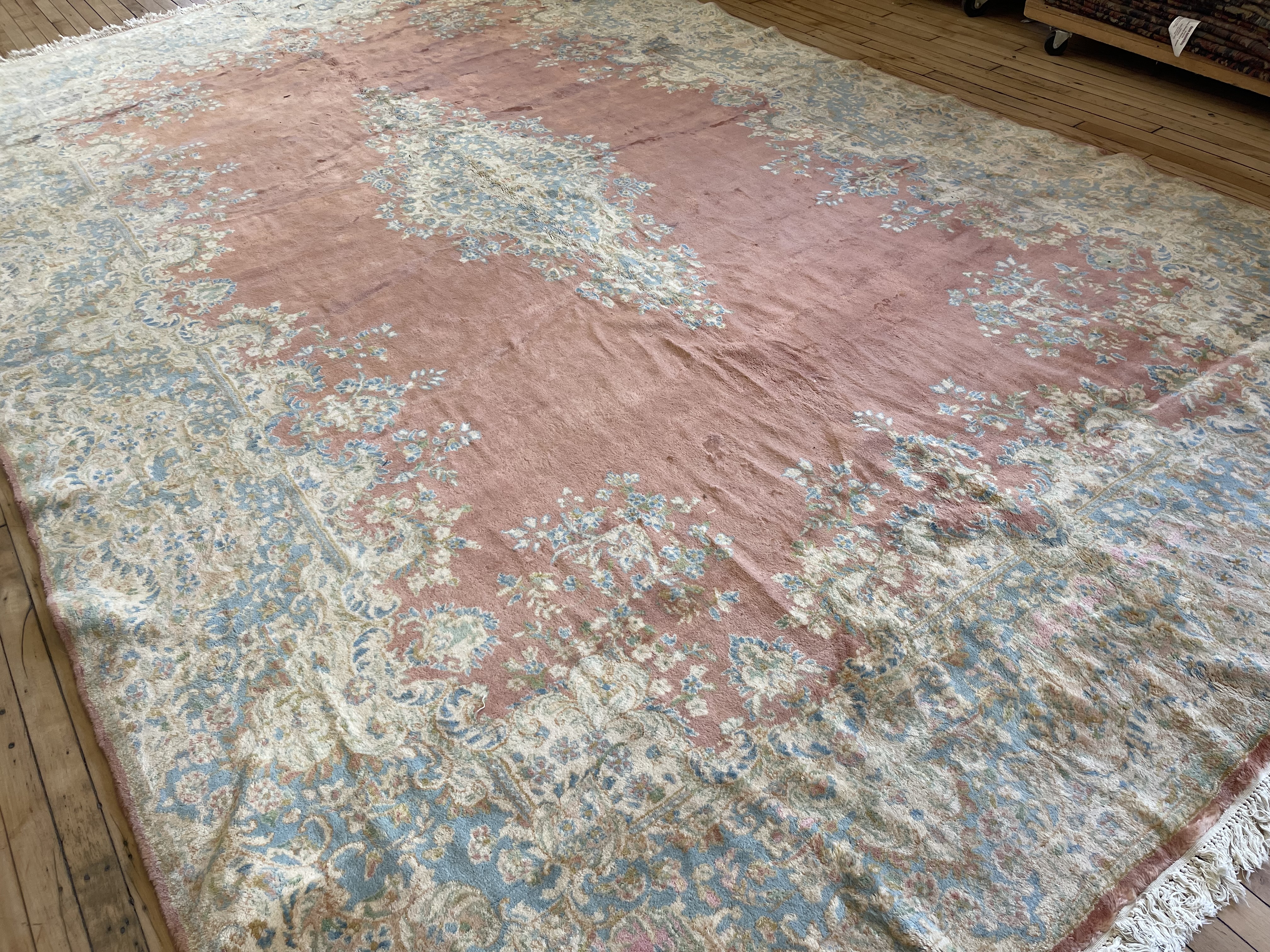 Vintage kirman Carpet - # 78333