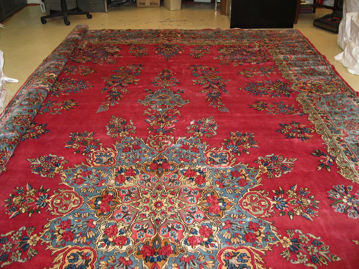 Vintage kirman Carpet - # 8056