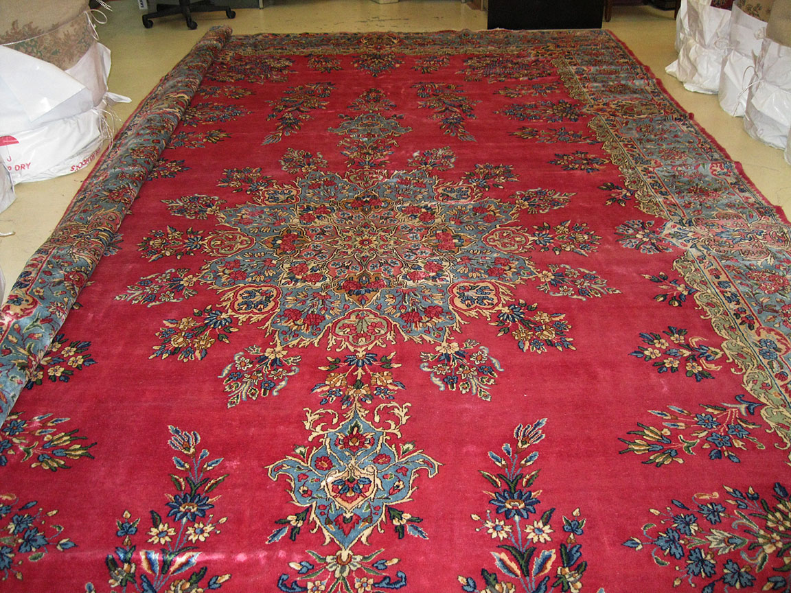 Vintage kirman Carpet - # 8056
