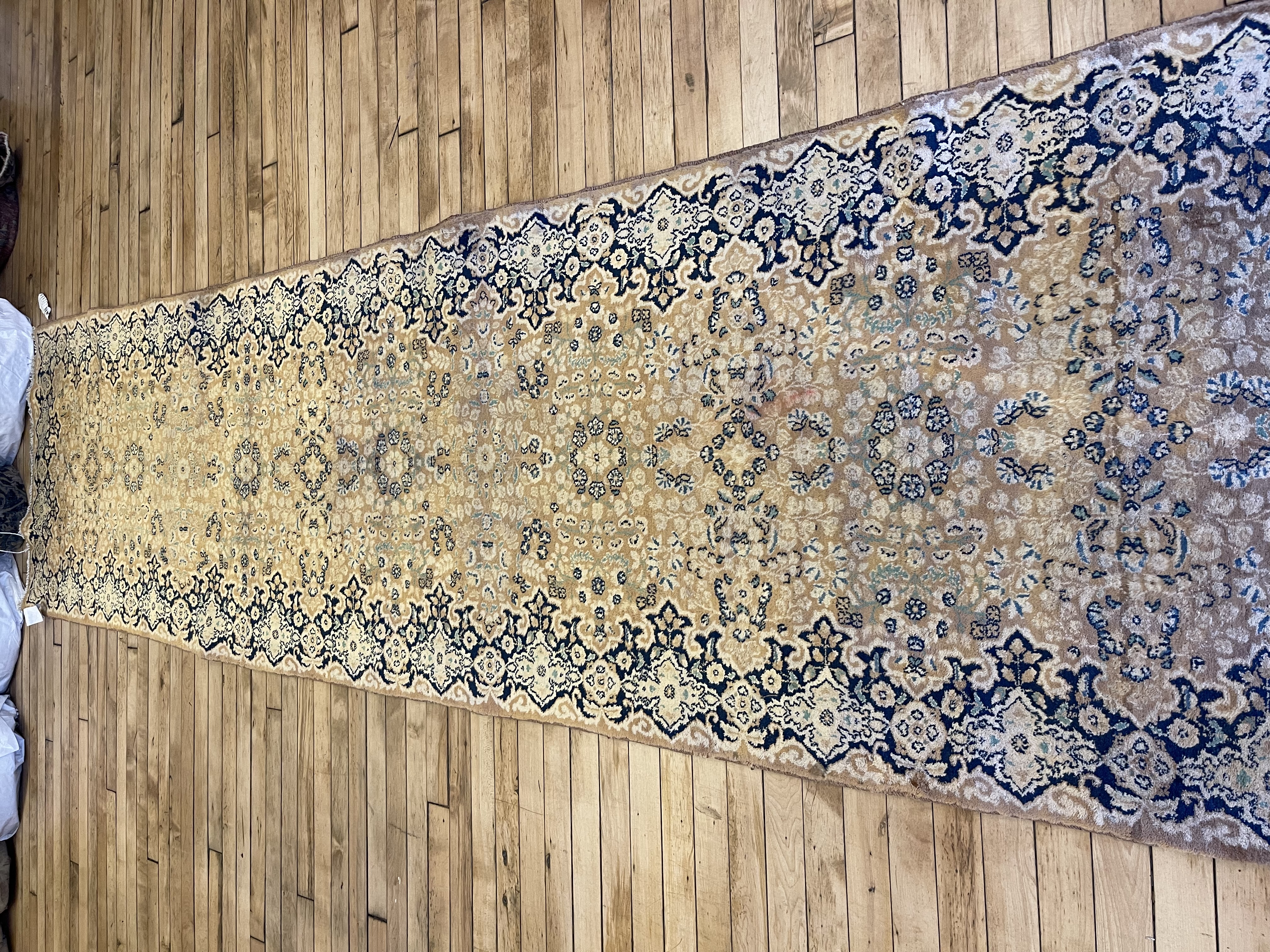 Vintage kirman Runner - # 78213