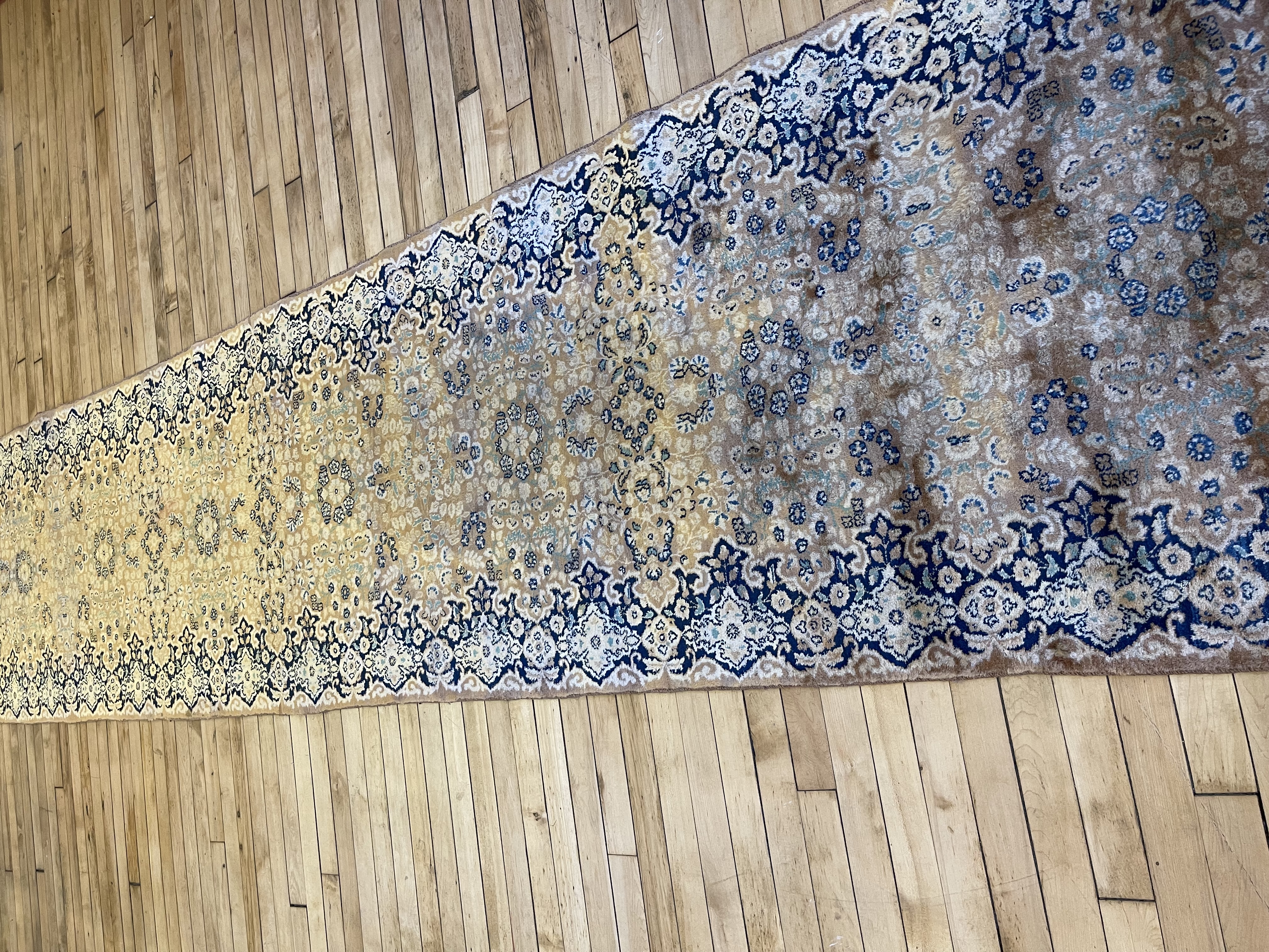 Vintage kirman Runner - # 78213