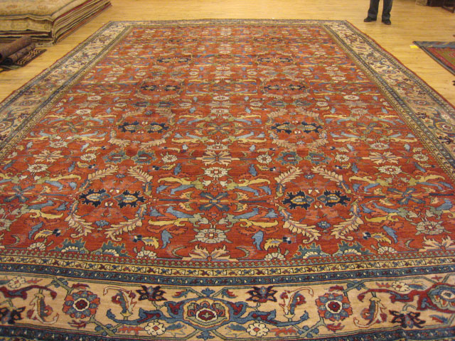 Vintage mahal Carpet - # 9494
