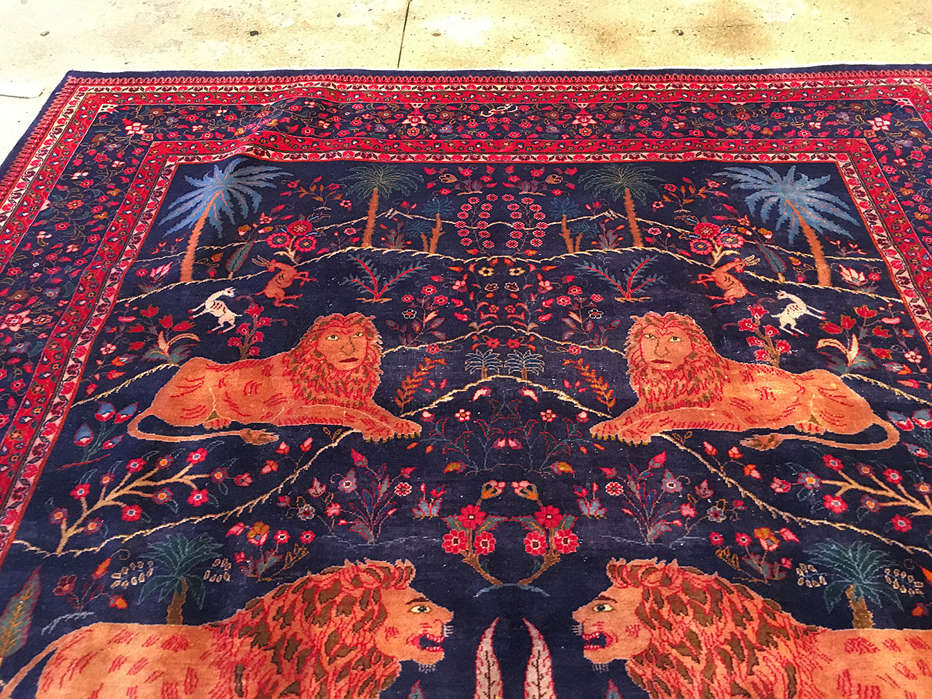 Vintage meshed Carpet - # 51864