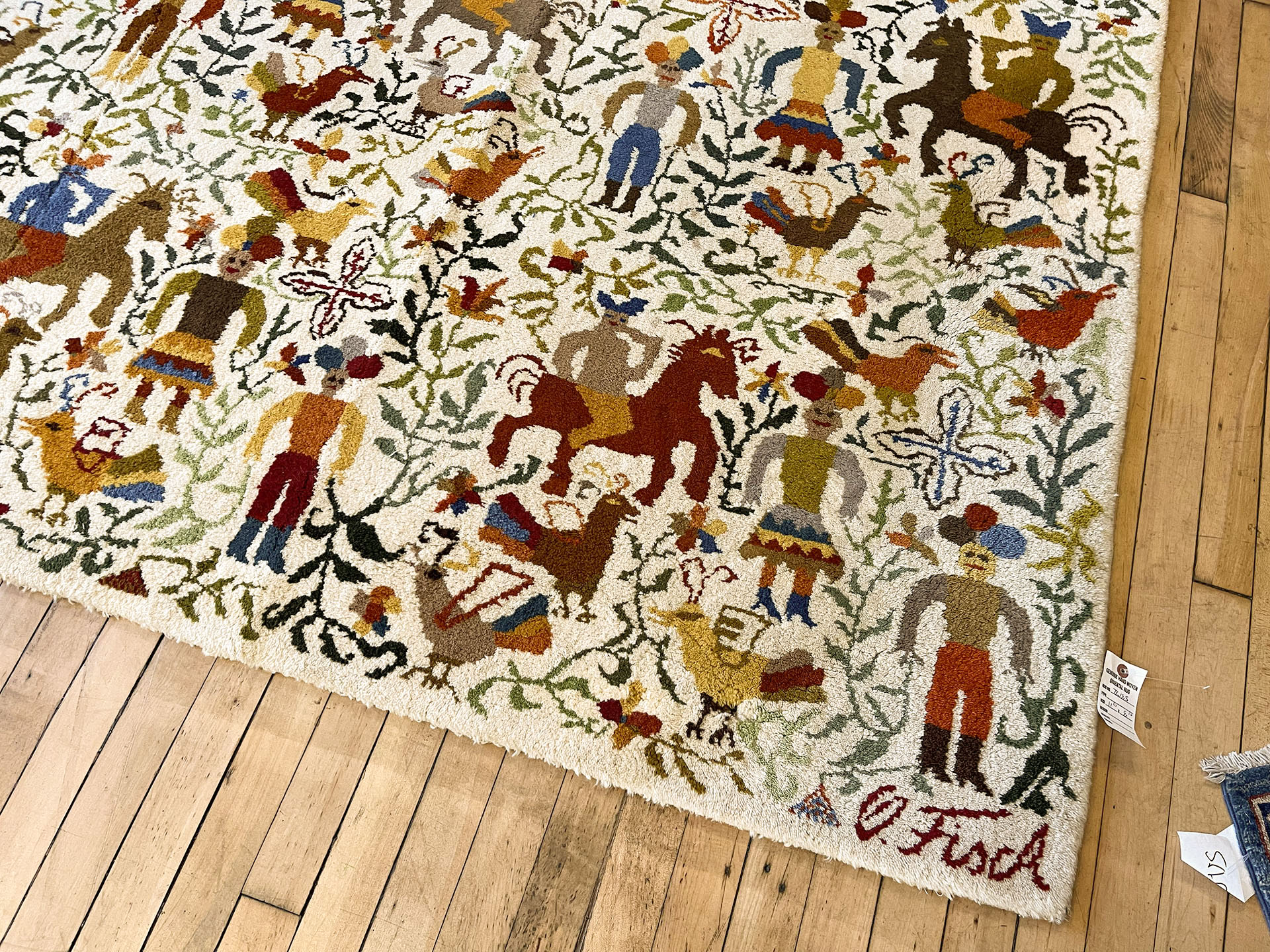 Vintage modern art Carpet - # 58279