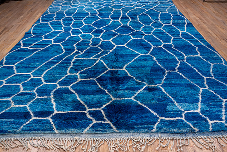 Vintage moroccan Carpet - # 54268