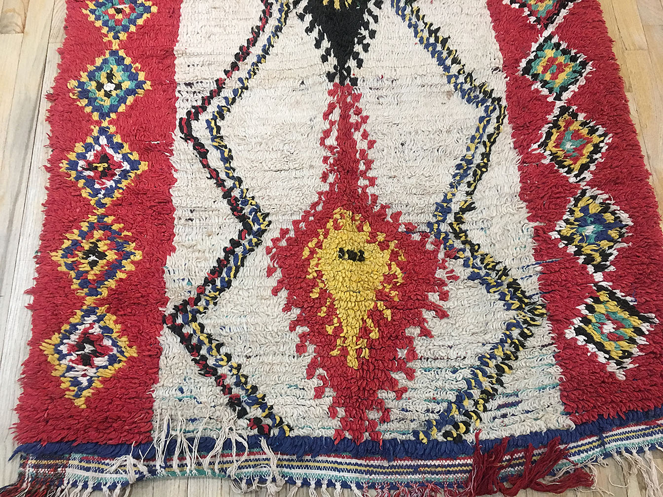 Vintage moroccan Rug - # 53935