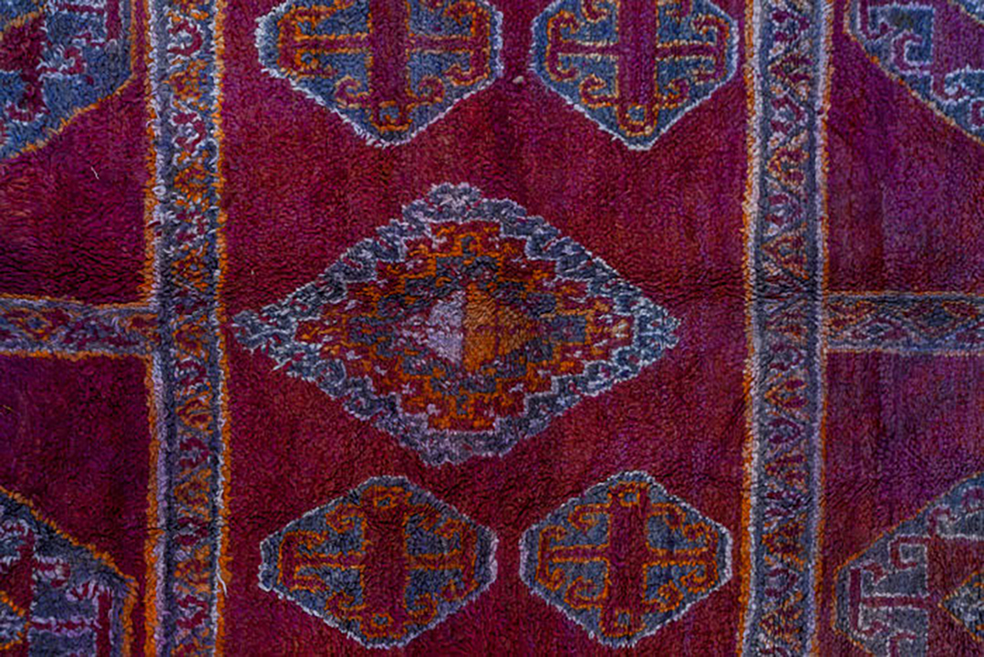 Vintage moroccan Rug - # 54031