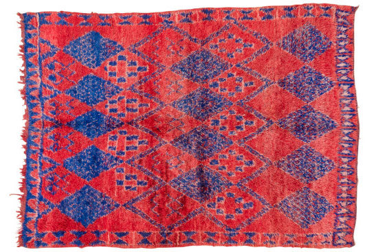 Vintage moroccan Rug - # 54142