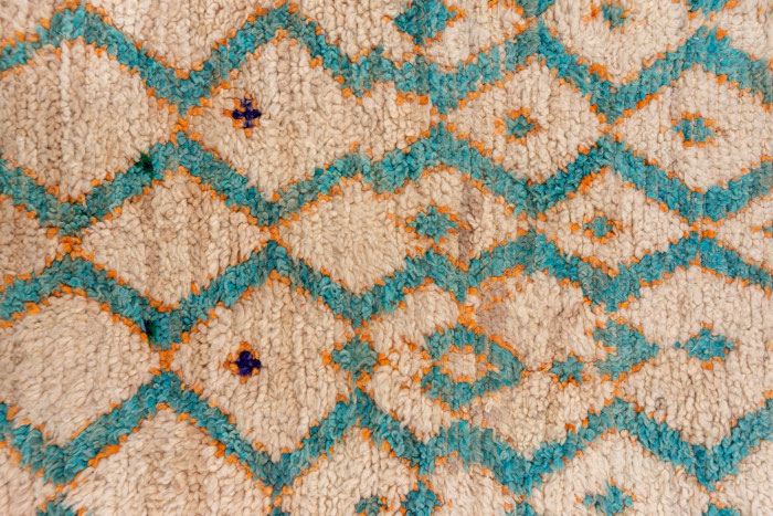 Vintage moroccan Rug - # 54212