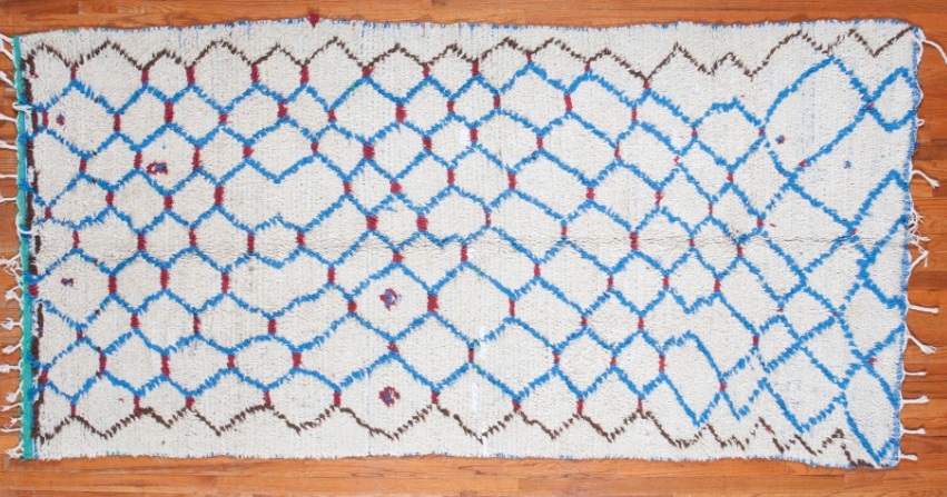 Vintage moroccan Rug - # 55553