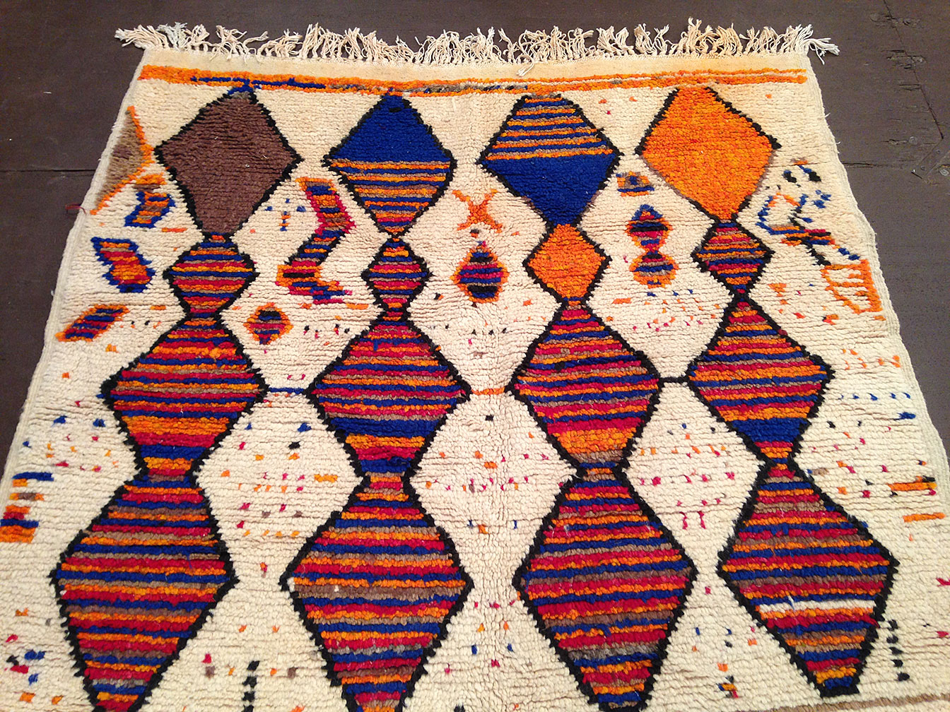Vintage moroccan Rug - # 8888