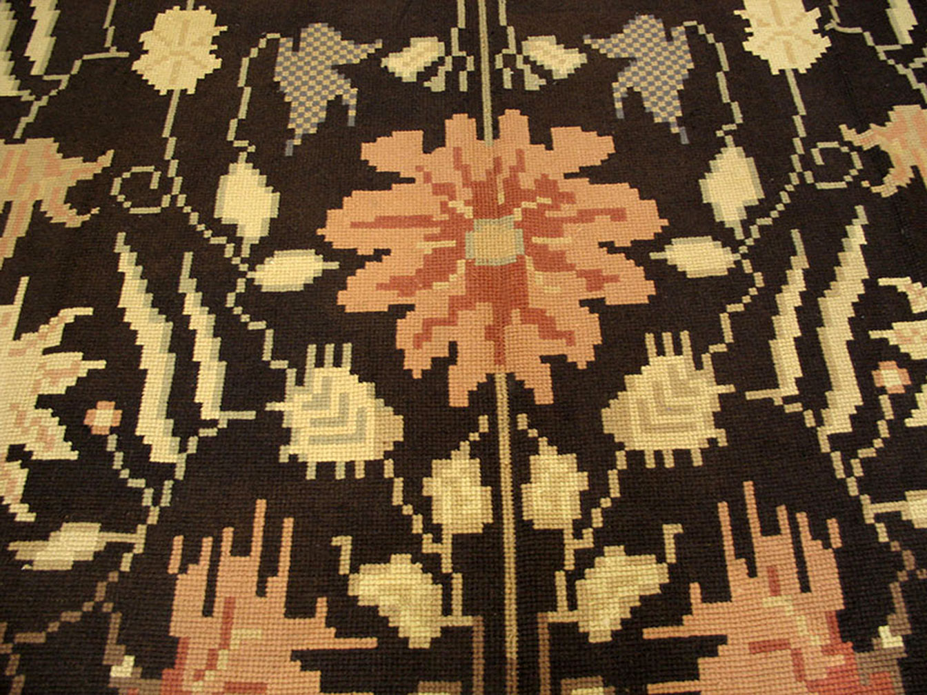 Vintage needlepoint, portuguese Carpet - # 53407