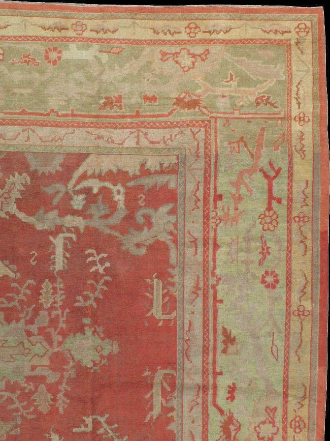 Vintage oushak Carpet - # 40068
