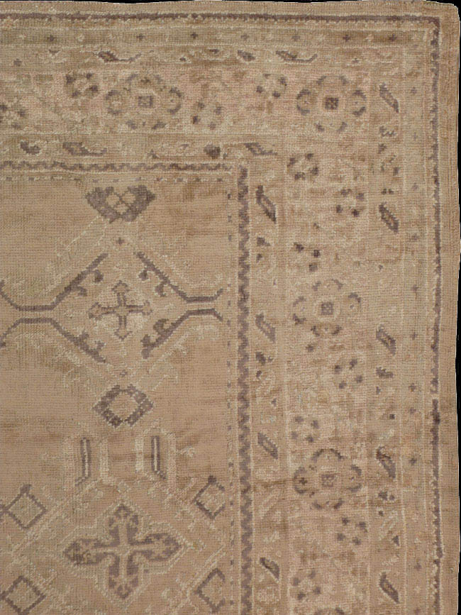 Vintage oushak Carpet - # 41686
