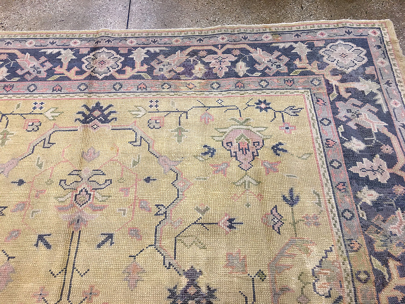 Vintage oushak Carpet - # 42164