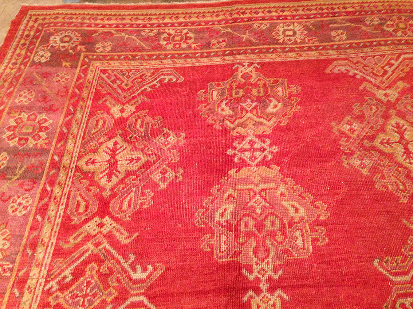 Vintage oushak Carpet - # 50369