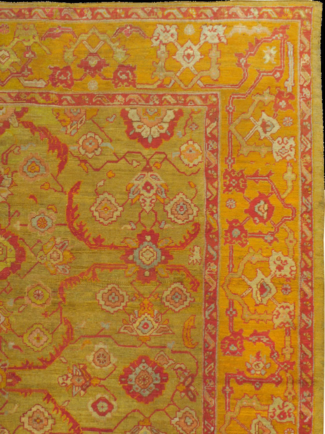 Vintage oushak Carpet - # 52440