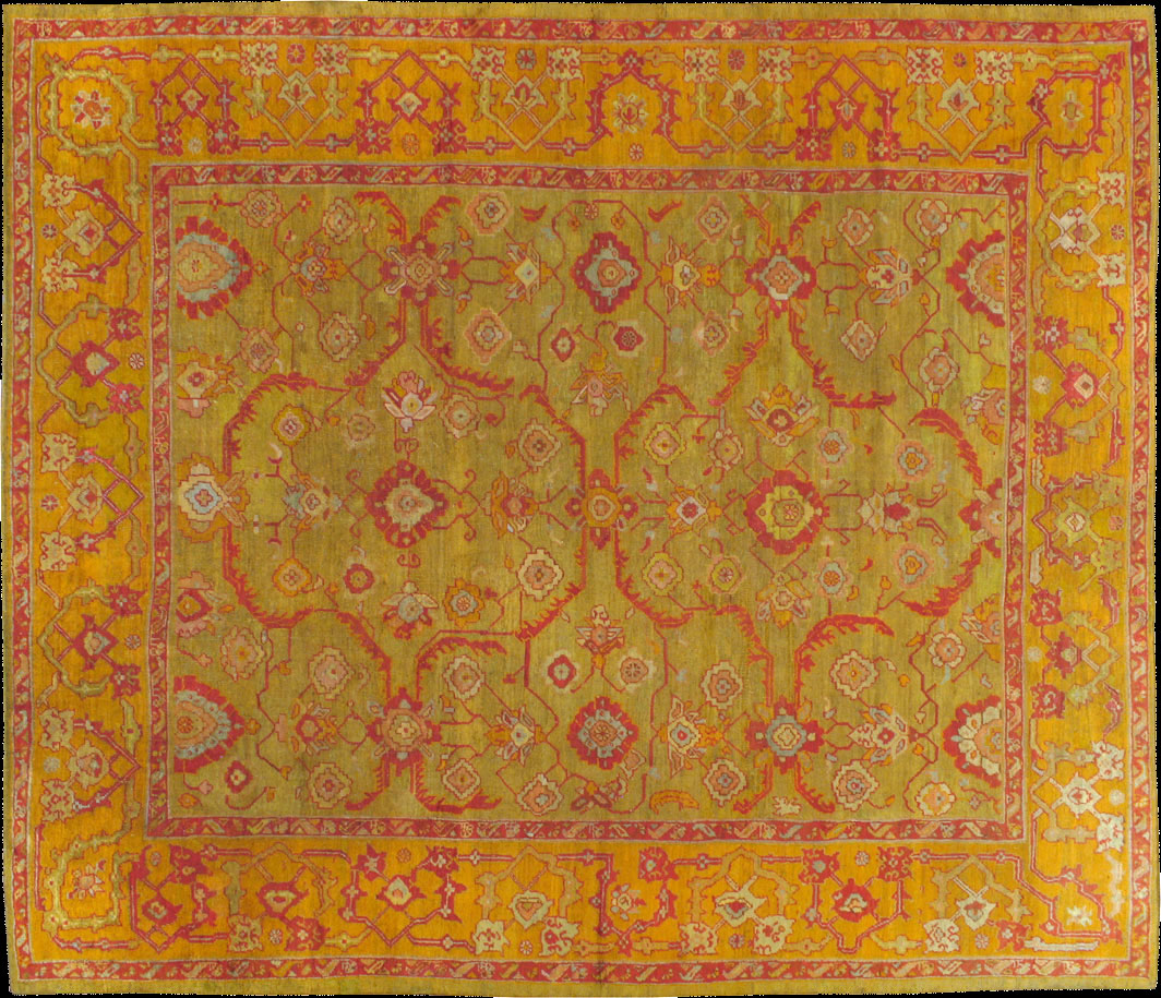 Vintage oushak Carpet - # 52440