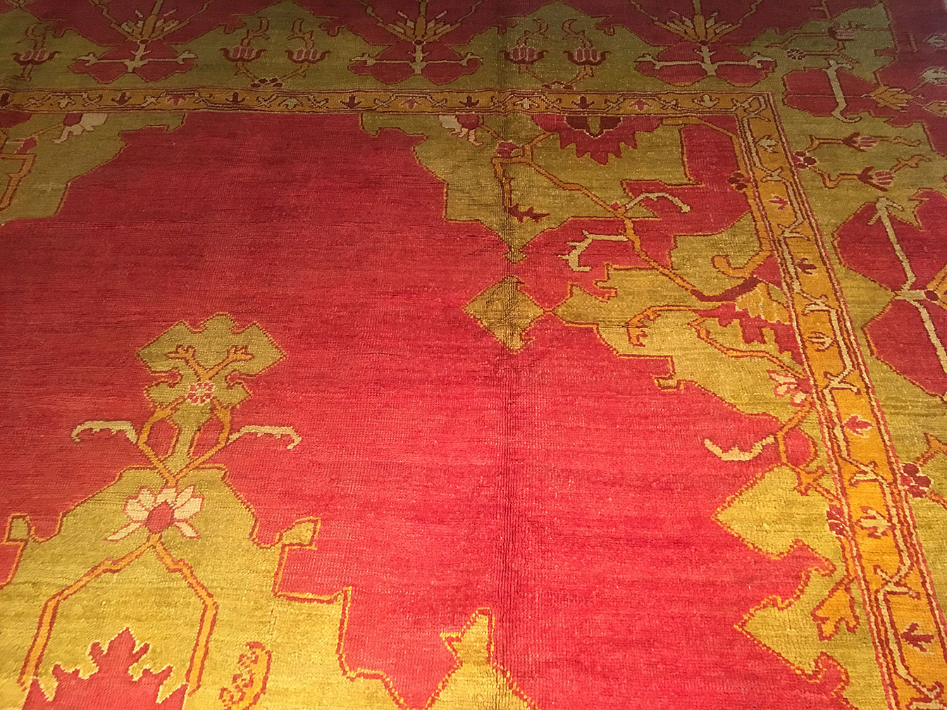 Vintage oushak Carpet - # 52984