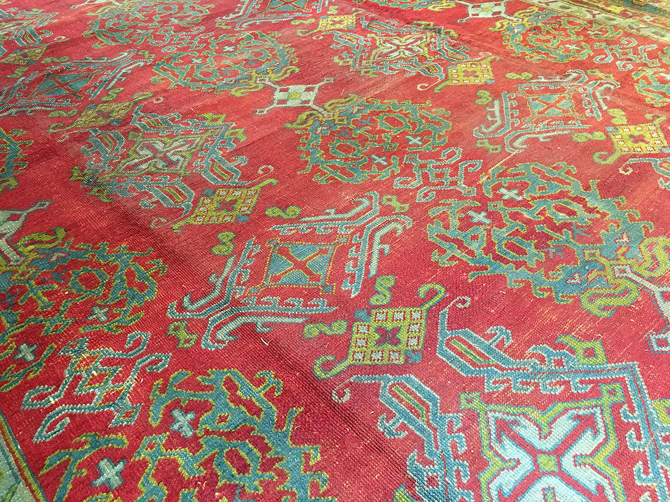 Vintage oushak Carpet - # 52992