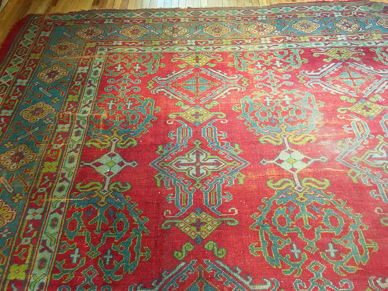 Vintage oushak Carpet - # 52992