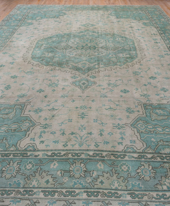 Vintage oushak Carpet - # 55112