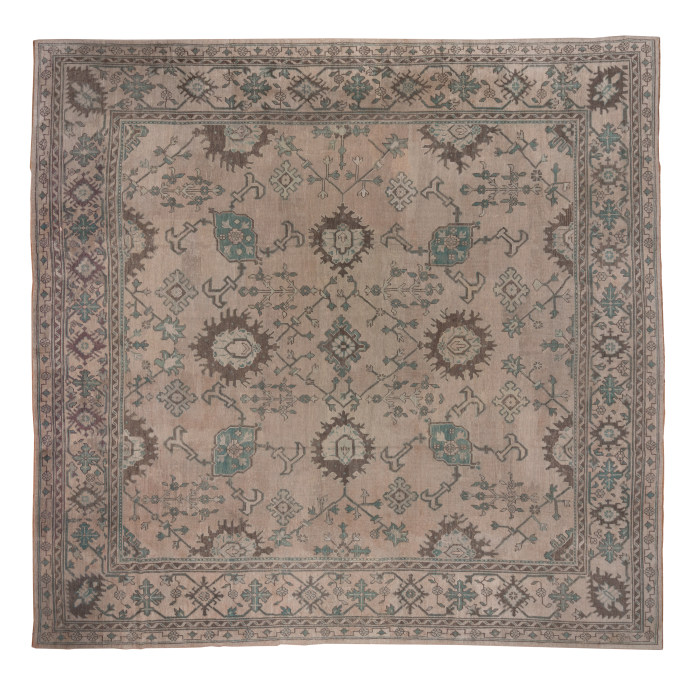 Vintage oushak Carpet - # 55122
