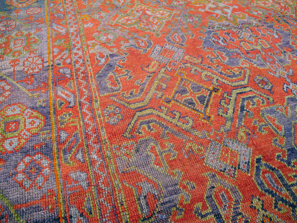 Vintage oushak Carpet - # 55470