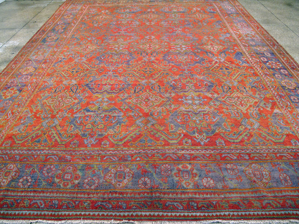 Vintage oushak Carpet - # 55470