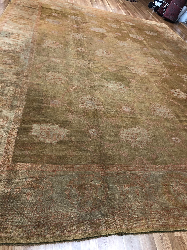 Vintage oushak Carpet - # 55829