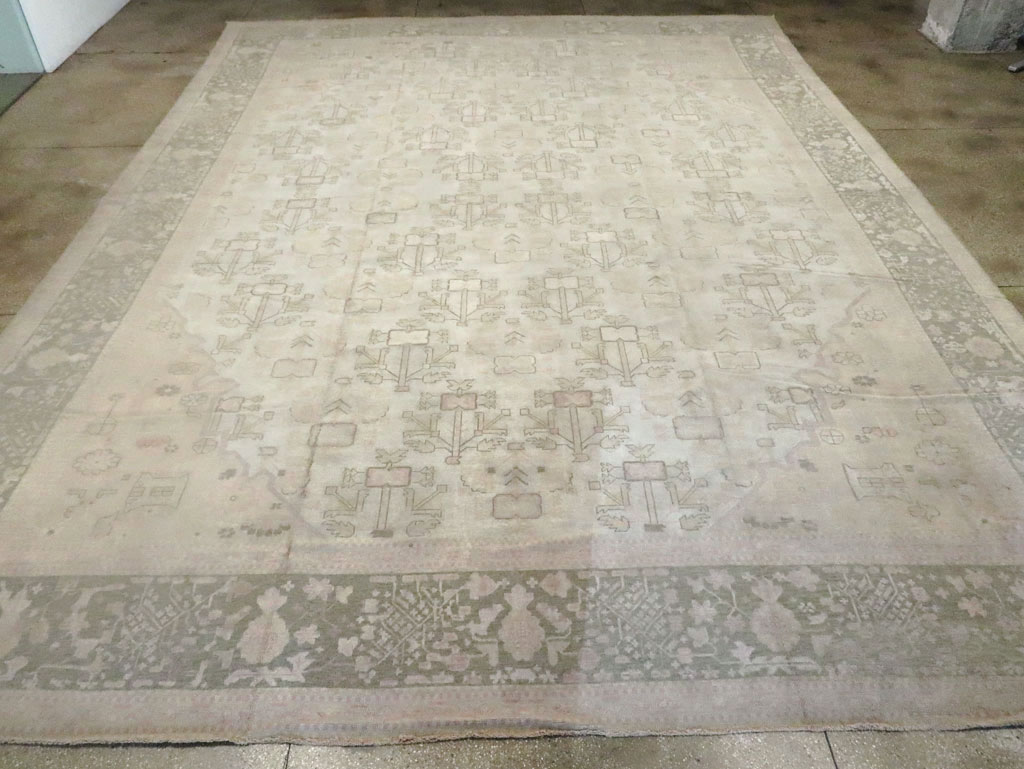 Vintage oushak Carpet - # 56219