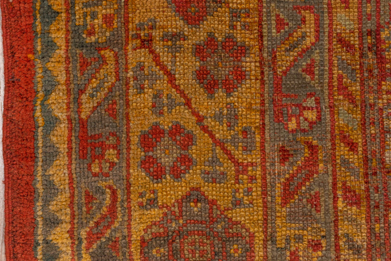 Vintage oushak Carpet - # 56845