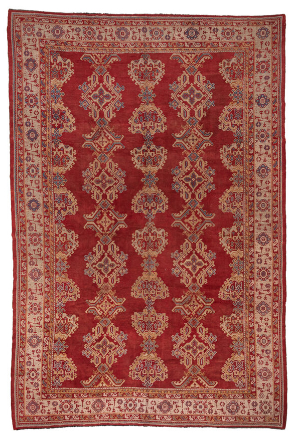 Vintage oushak Carpet - # 56867