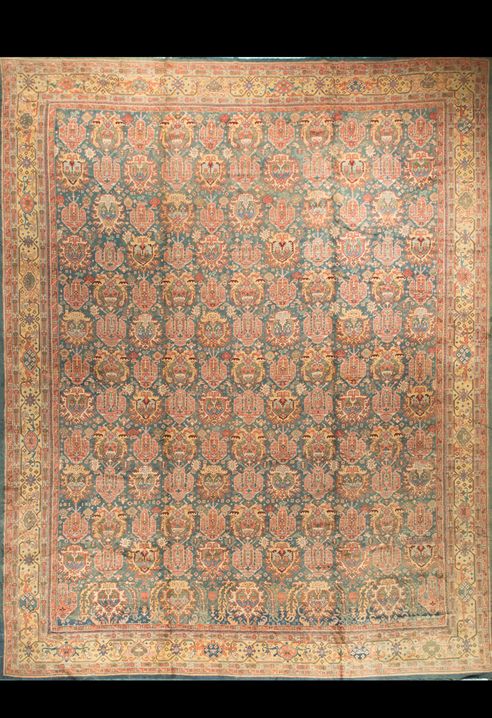 Vintage oushak Carpet - # 57271