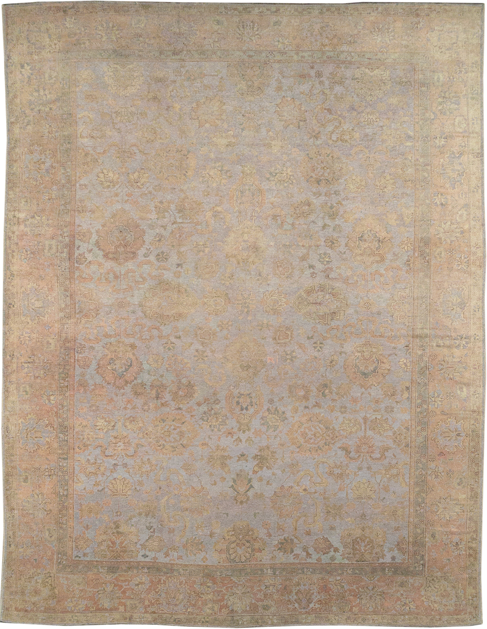 Vintage oushak Carpet - # 57856