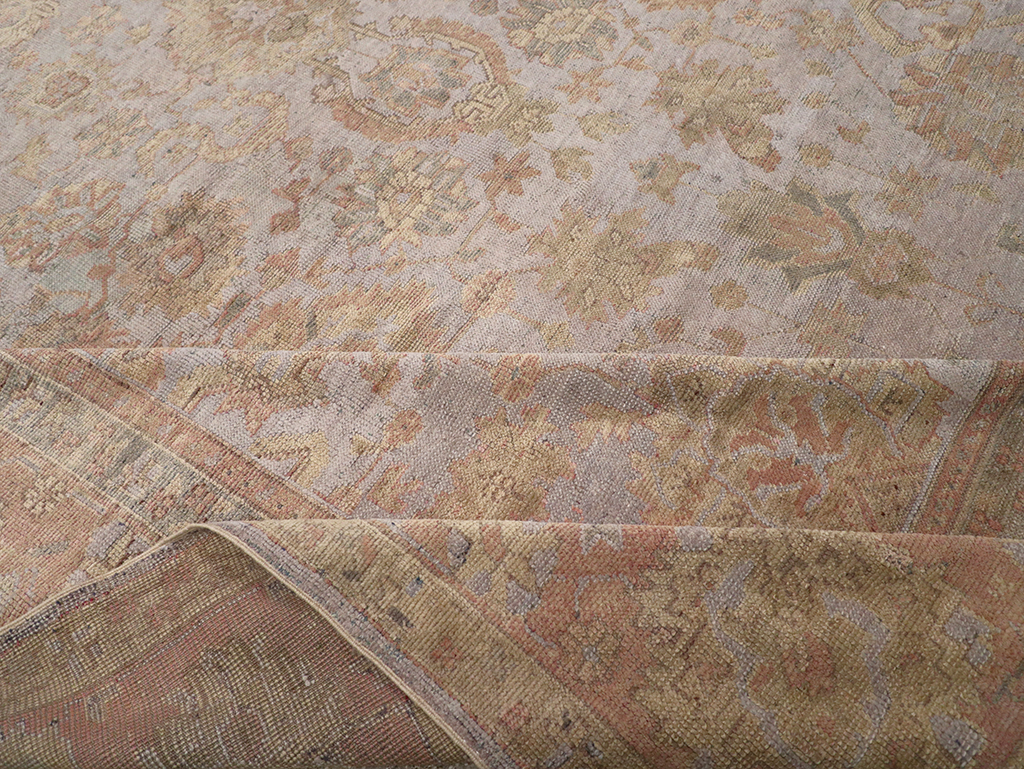 Vintage oushak Carpet - # 57856