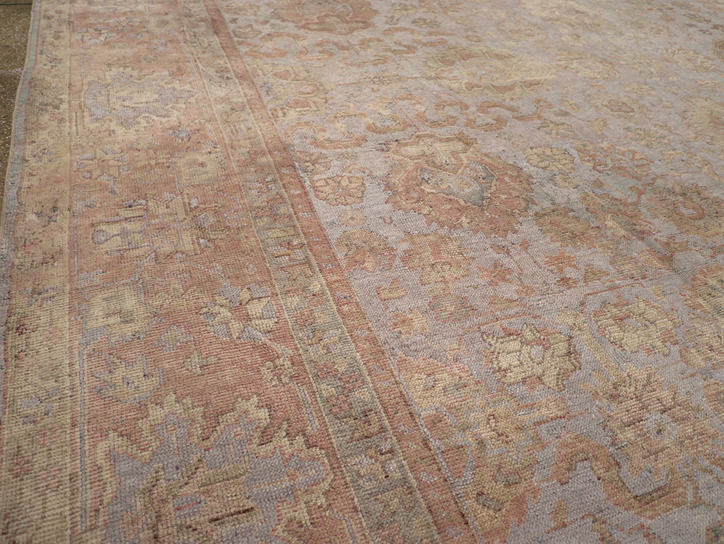 Vintage oushak Carpet - # 57856