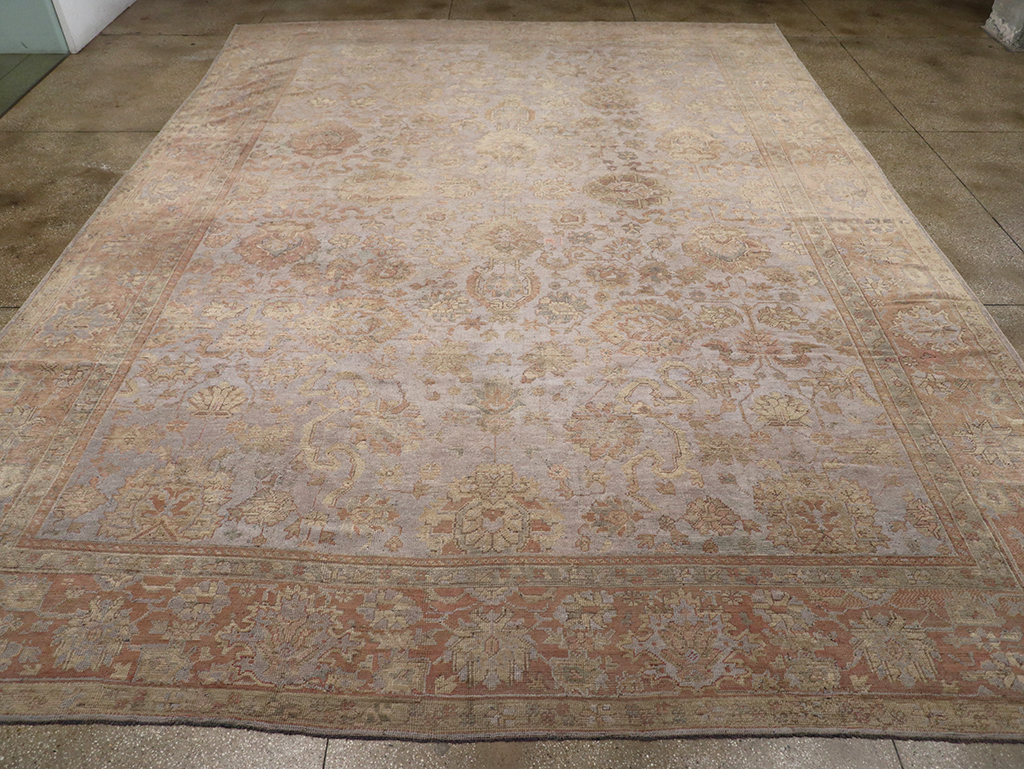 Vintage oushak Carpet - # 57856
