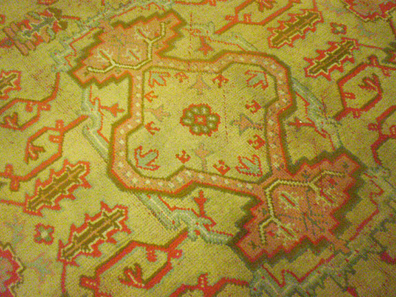 Vintage oushak Carpet - # 5868