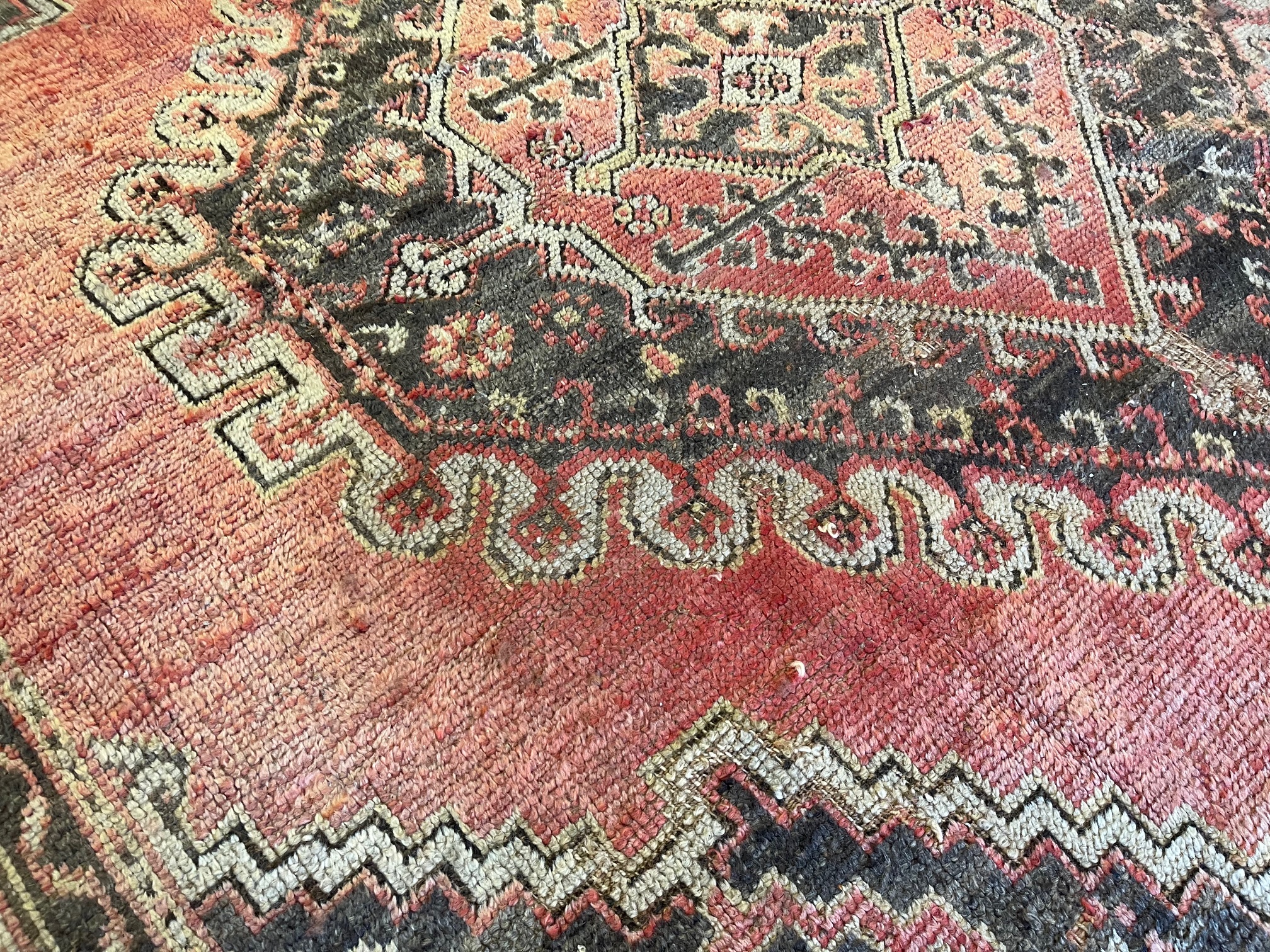 Vintage oushak Carpet - # 78603