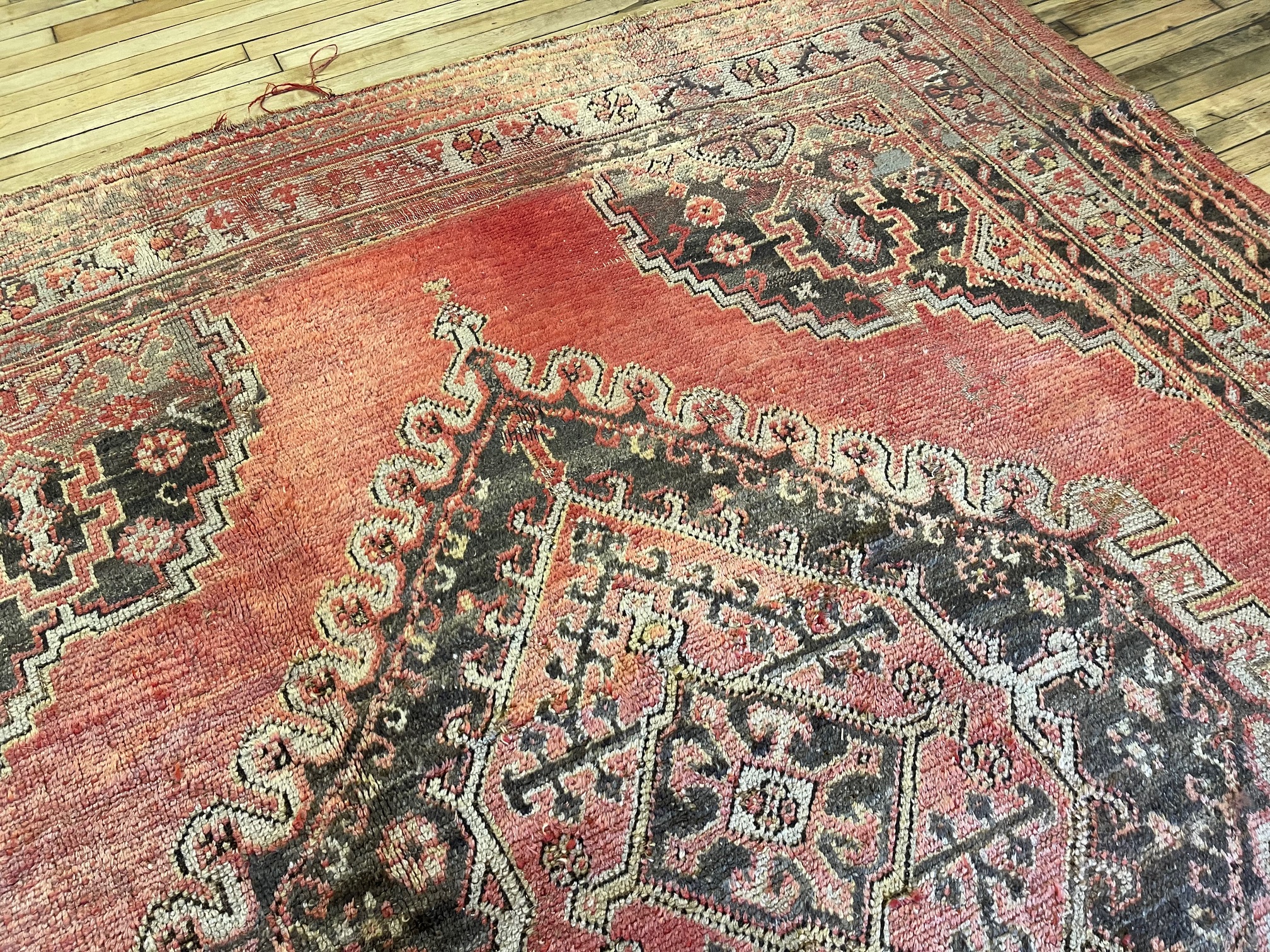 Vintage oushak Carpet - # 78603
