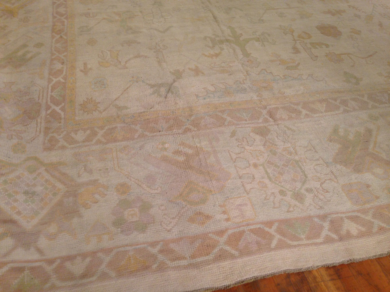 Vintage oushak Carpet - # 8729