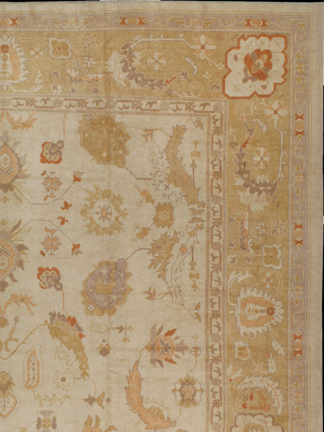 Vintage oushak Carpet - # 8838
