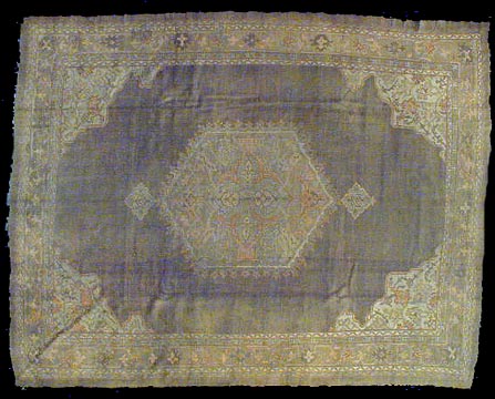 Vintage oushak Carpet - # 934