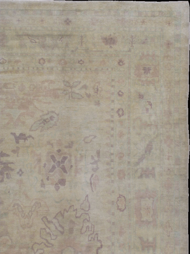 Vintage oushak Carpet - # 9779