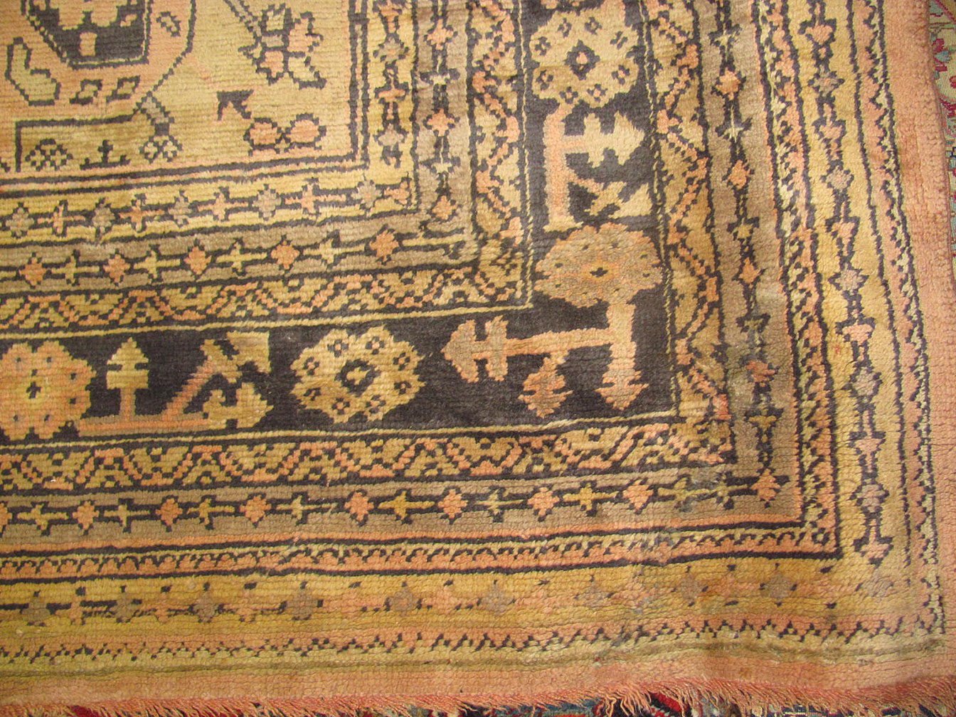 Vintage oushak Carpet - # 9789