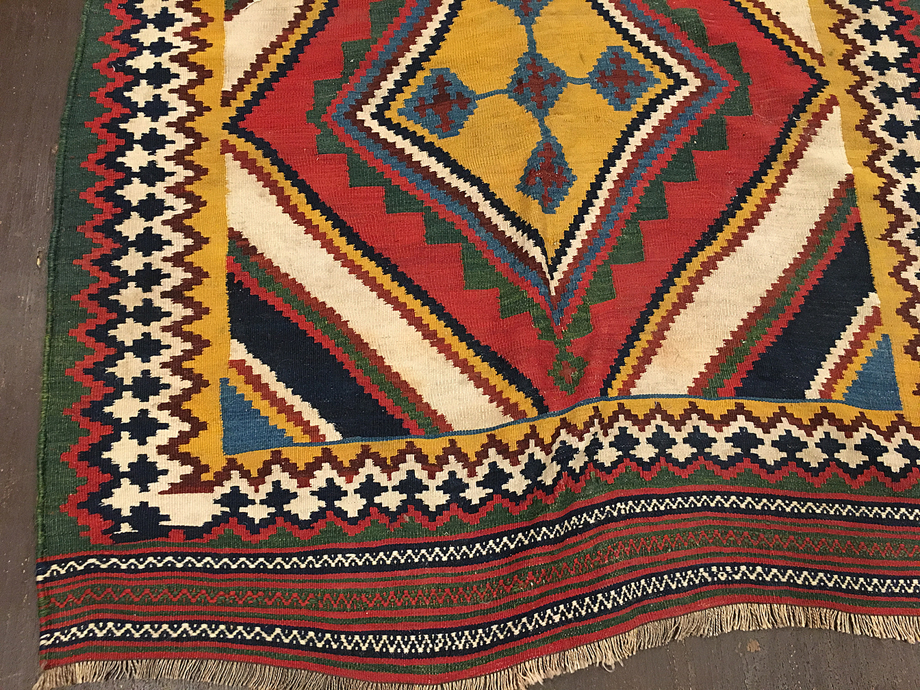 Vintage qashqai kilim Rug - # 53625