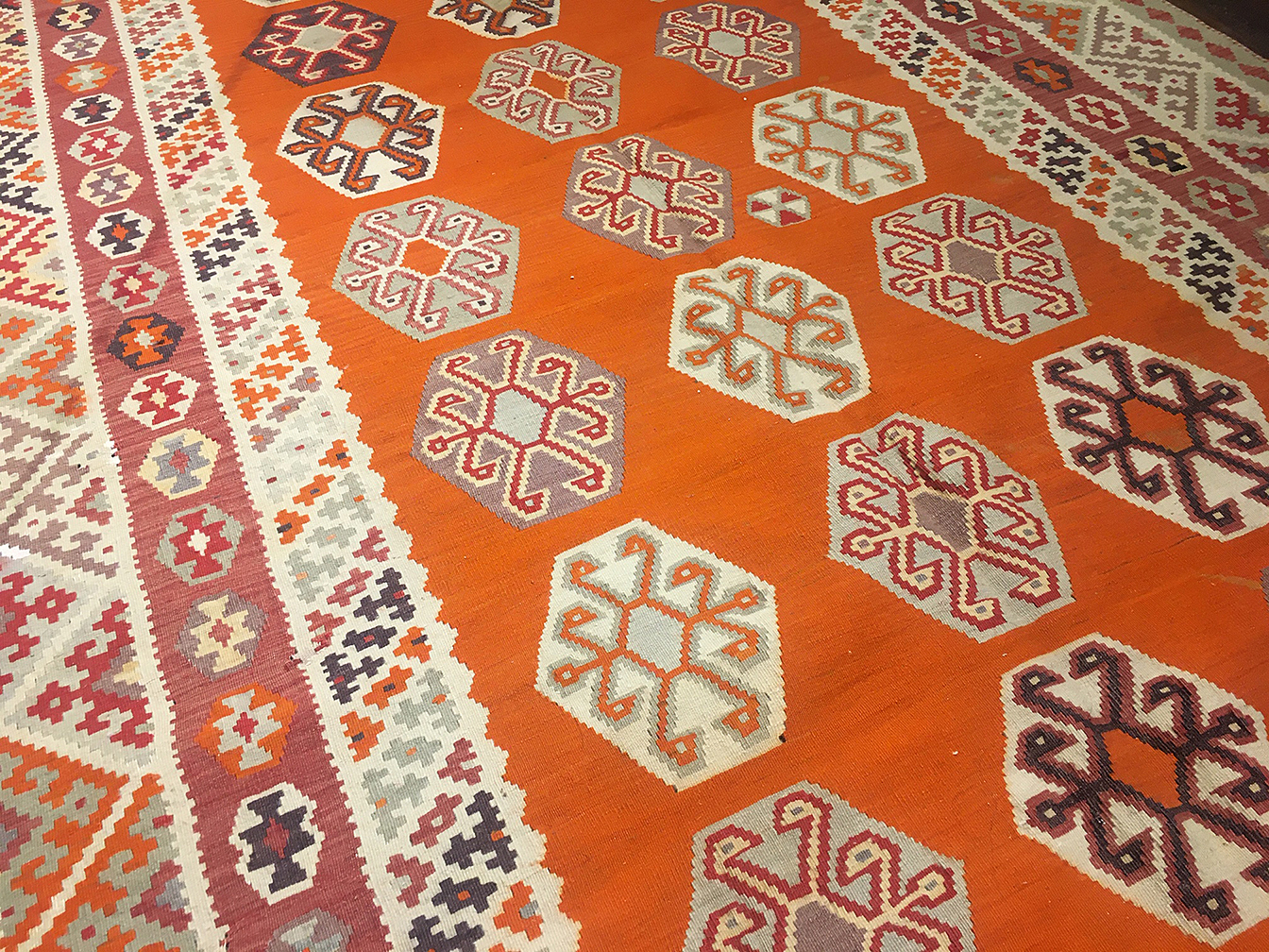 Vintage qashqai kilim Rug - # 55463